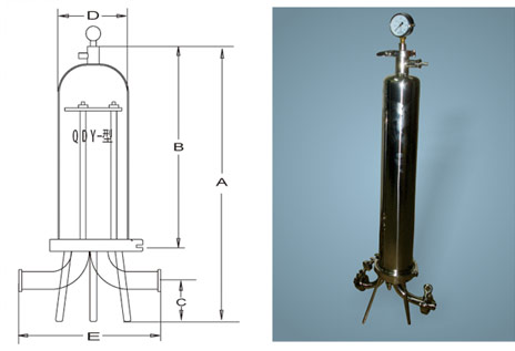 QDY-QDK-系列不锈钢过滤器